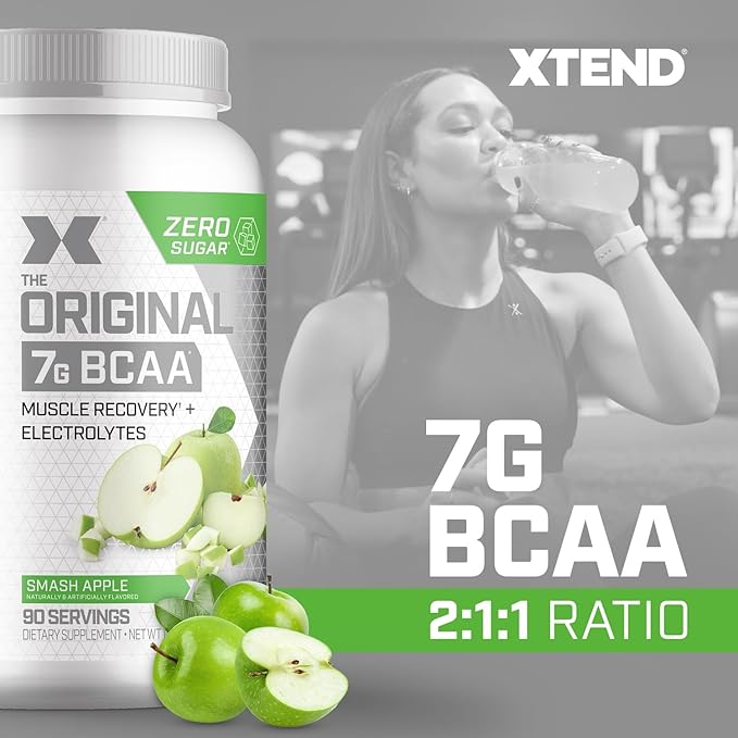 Scivation Xtend Bcaa 90 Servings - 1194G (Green Apple), Powder